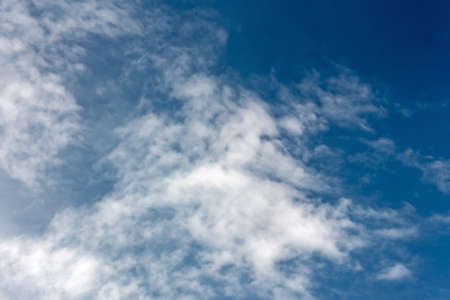 Clouds on the blue sky background