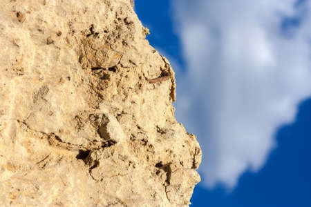 Sand surface and sky background