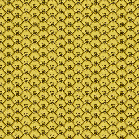 Seamless pattern of the bags lotのイラスト素材