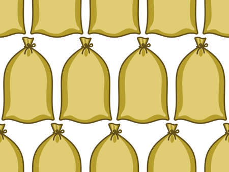 Seamless pattern of the bagsのイラスト素材