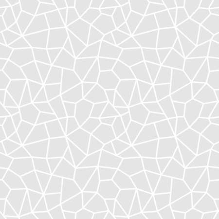 Abstract seamless polygonal white texture patternのイラスト素材