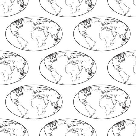 A Seamless pattern of the contour elliptic globes. Elements of this image furnished by NASA. Source of map:
http://visibleearth.nasa.gov/view.phpid=74518のイラスト素材