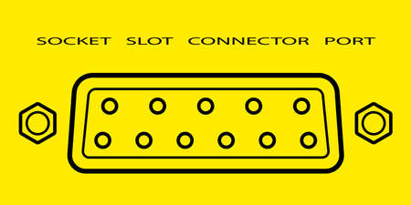 Illustration of the abstract socket connector