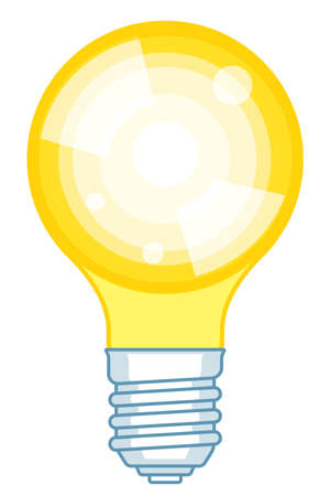 Illustration of the abstract light bulbのイラスト素材