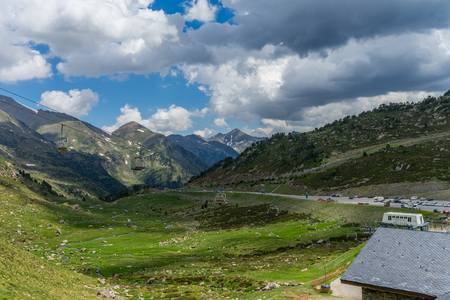 Photo of Tristaina high mountain lakes in Pyrenees, Andorra.の写真素材