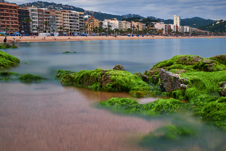 Photo of Lloret de Mar in Costa Brava, Catalonia.