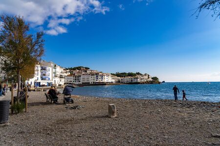 Cadaques landscape on Costa Brava, Catalonia, Spain.