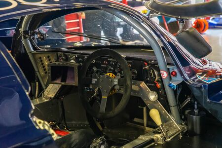 Classic endurance racing group C in montjuic spirit Barcelona circuit car show.