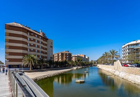 Segur de Calafell in Tarragona, Catalonia, Spain.の写真素材