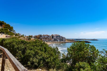 Village of Roc de Sant Gaieta in Tarragona, Catalonia, Spain.