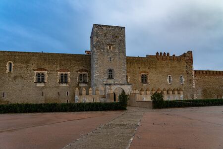 The Palace of the Kings of Majorca in Perpignan, Franceのeditorial素材