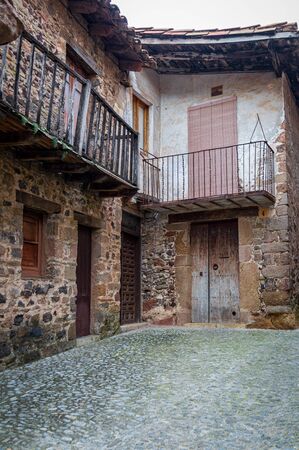 Santa Pau village in Girona, Catalonia, Spain