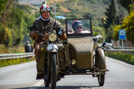 Rally of Ancient Cars Barcelona Sitges, Catalonia, Spain