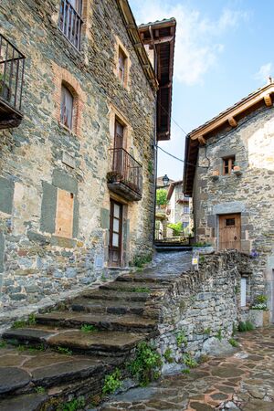 Rupit village in Catalonia, Spain