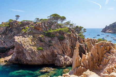 Cala Aigua Xelida in Costa Brava, Girona, Catalonia (Spain)