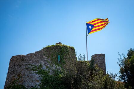 Begur in Costa Brava, Girona, Catalonia (Spain)の写真素材