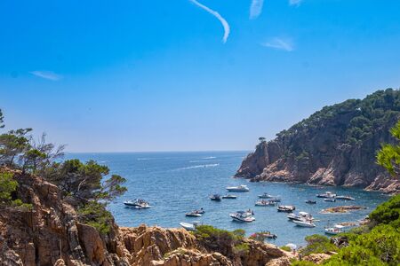 Cala Aigua Xelida in Costa Brava, Girona, Catalonia (Spain)