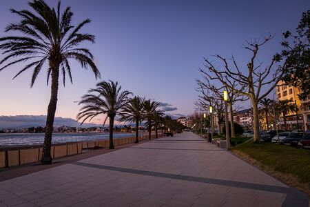 Roses on Costa Brava, Catalonia, Spainの写真素材