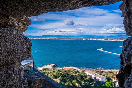 Roses on Costa Brava, Catalonia, Spainの写真素材