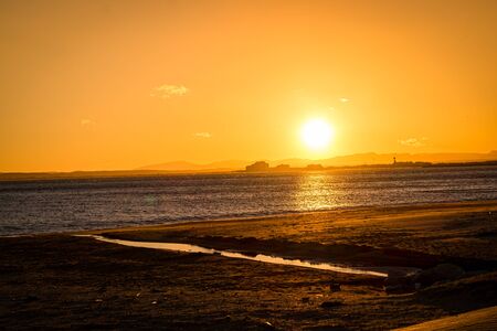 Roses on Costa Brava, Catalonia, Spainの写真素材