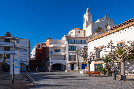 Cadaques on Costa Brava, Catalonia, Spainのeditorial素材