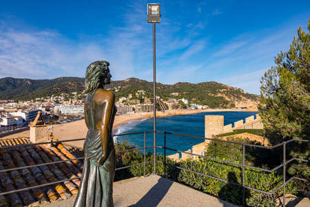 Tossa de Mar on Costa Brava, Catalonia, Spainのeditorial素材