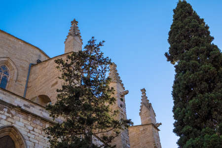 Montblanc village on Tarragona, Catalonia, Spainのeditorial素材