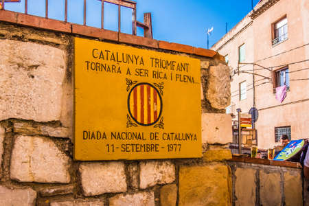 Montblanc village on Tarragona, Catalonia, Spain