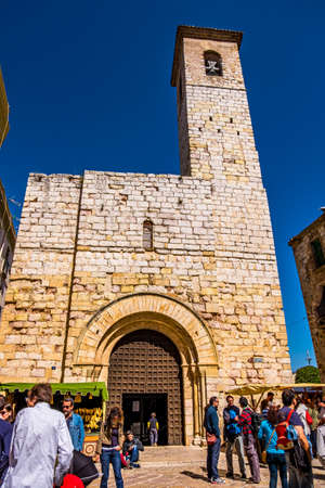 Montblanc village on Tarragona, Catalonia, Spainのeditorial素材