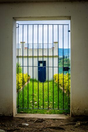 Lake of Banyoles in Catalonia, Spainの写真素材
