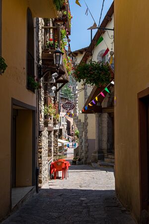 Landmark of Andorra La Vella, capital of Andorra