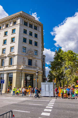 Apple store in Catalonia square, Barcelona