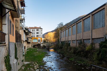 Ancient medieval town of Camprodon in Gerona, Spain