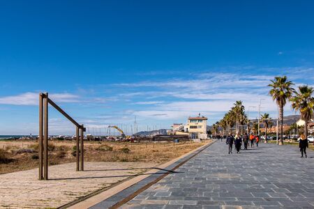 Castelldefels beach in Barcelona, Catalonia, Spain