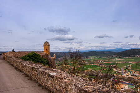 Historical Castle of Cardona in Barcelona, Cataloniaのeditorial素材