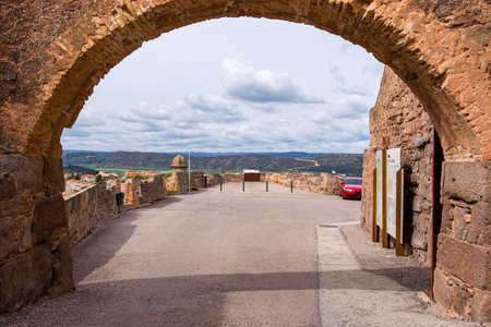 Historical Castle of Cardona in Barcelona, Cataloniaのeditorial素材