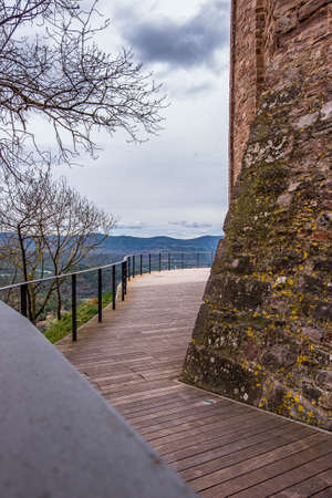 Historical Castle of Cardona in Barcelona, Cataloniaのeditorial素材
