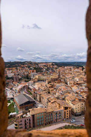 Historical Castle of Cardona in Barcelona, Cataloniaのeditorial素材