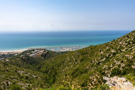 Garraf National Park in Barcelona, Cataloniaの写真素材