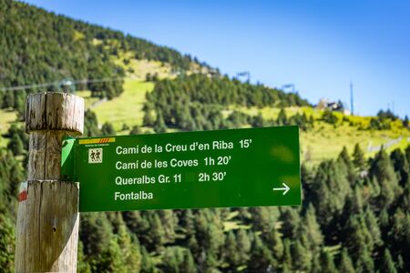 Vall de Nuria in the Catalan Pyrenees, Spain.