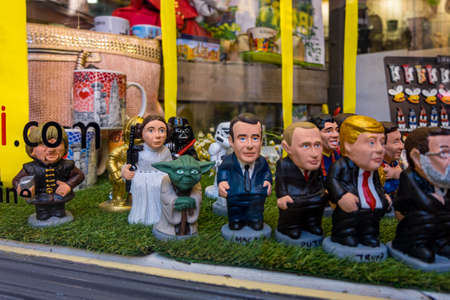 El Caganer, The Pooing man is a Catalonia tradition figureのeditorial素材