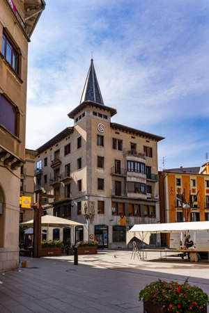 Ripoll town in Catalonia, Spainのeditorial素材