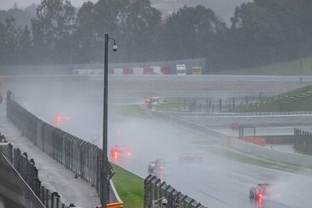 Endurance series race at Circuit of Barcelona Catalunyaの写真素材