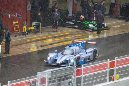Endurance series race at Circuit of Barcelona Catalunyaの写真素材