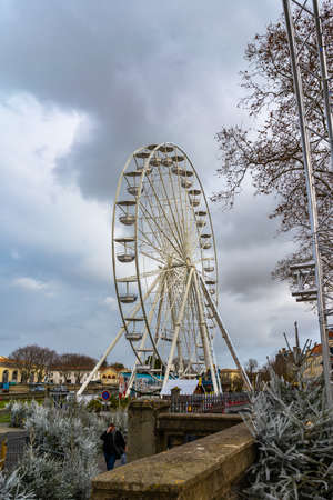 Le Parc du Pere Noel in Carcassonne city, Franceのeditorial素材