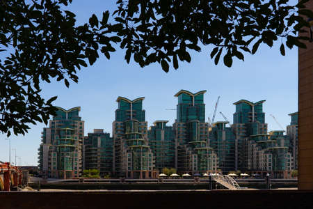 Neighborhood district of Vauxhall in London, UKのeditorial素材