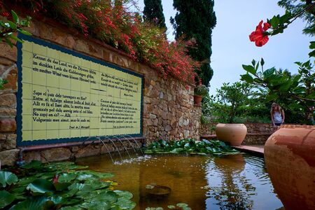 Marimurtra Botanical garden in Blanes, Catalonia.の写真素材