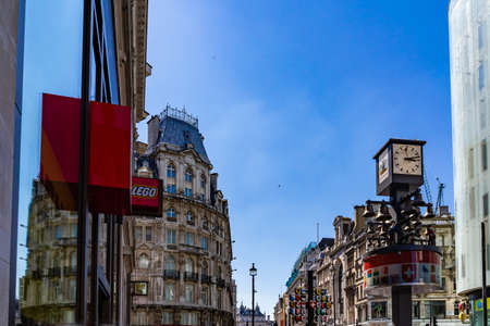 Lego store in London, England, UK.のeditorial素材