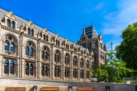 Natural History Museum in London, UK.のeditorial素材