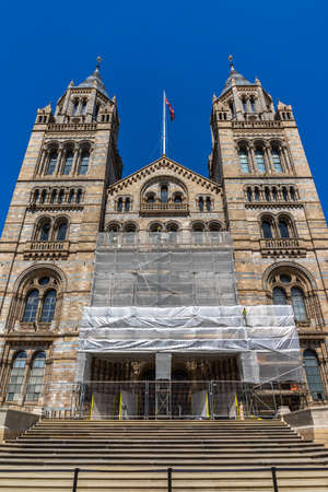 Natural History Museum in London, UK.のeditorial素材